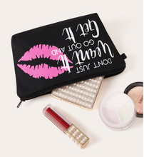 Load image into Gallery viewer, &quot;Go Get It&quot; Makeup Bag