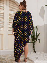 Load image into Gallery viewer, Black &amp; Yellow Polka Dotted Top