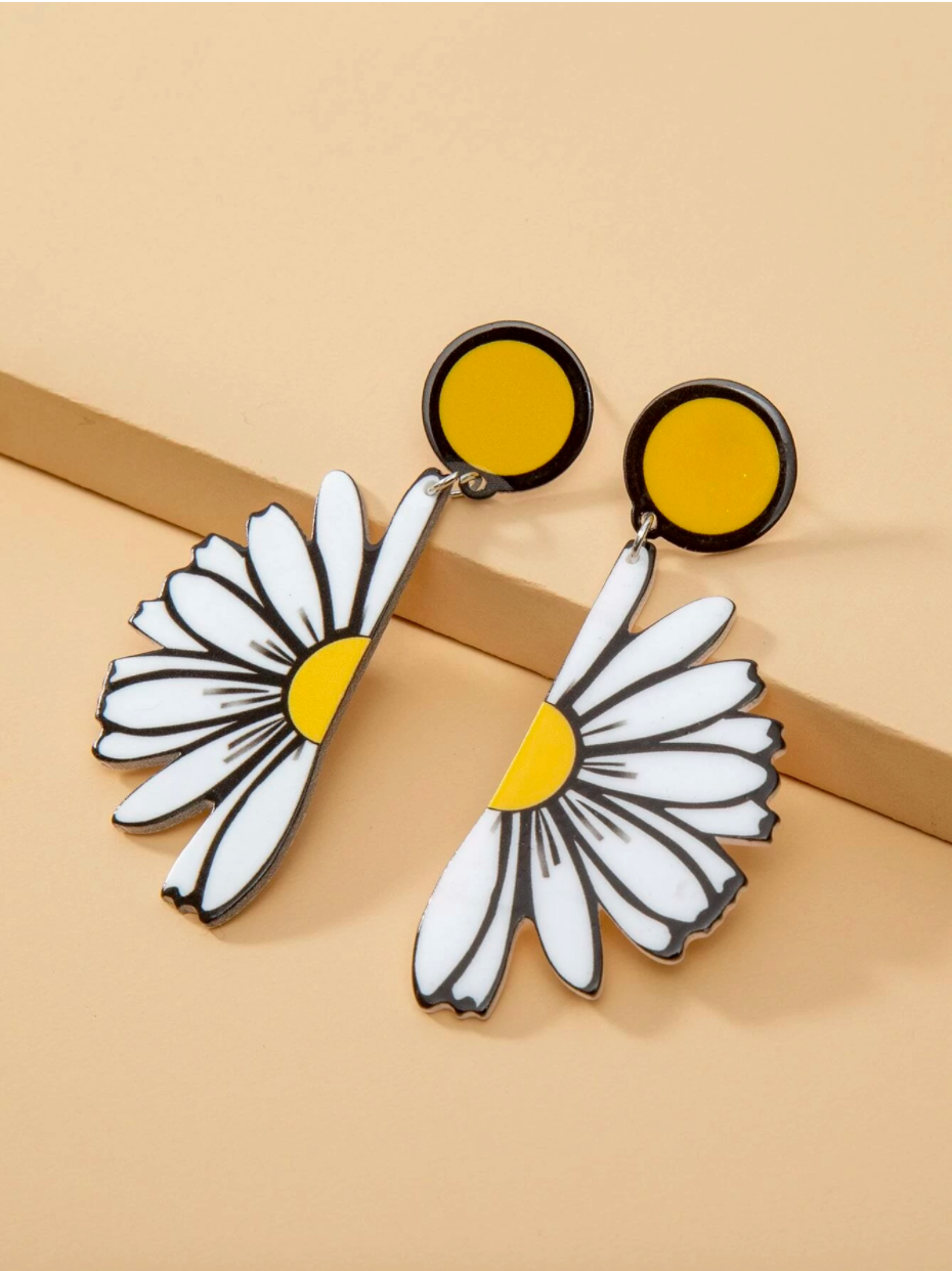 Mod Flower Earrings