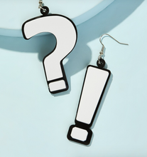 Load image into Gallery viewer, Punctuation Earrings