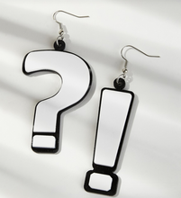 Load image into Gallery viewer, Punctuation Earrings