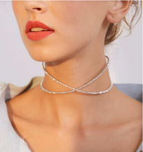 Load image into Gallery viewer, Criss Cross Choker