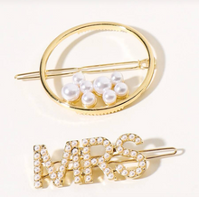 Load image into Gallery viewer, Mrs. Pearl Hair Pins