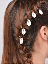 Load image into Gallery viewer, Bohemian Shell Hair Charms