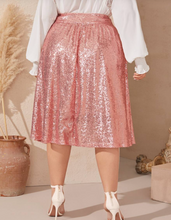 Load image into Gallery viewer, Pink Shimmer Skirt