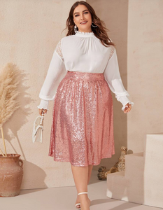 Pink Shimmer Skirt